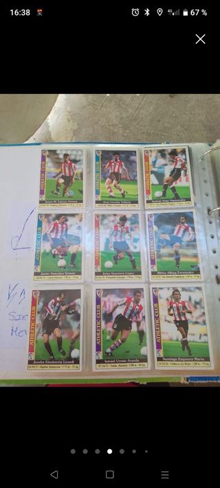 Album Liga 2000 cromos fútbol 99/00
