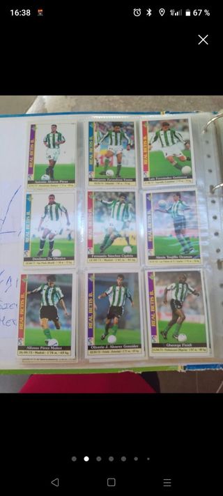 Album Liga 2000 cromos fútbol 99/00