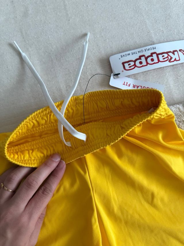 Shorts Kappa niño - amarillos - talla 5