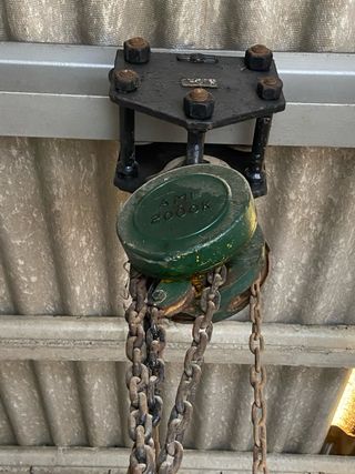 Polipasto + carro manual Ame 2000kg 