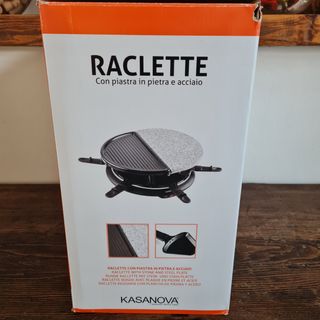 Raclette Kasanova 900W - Griglia pietra