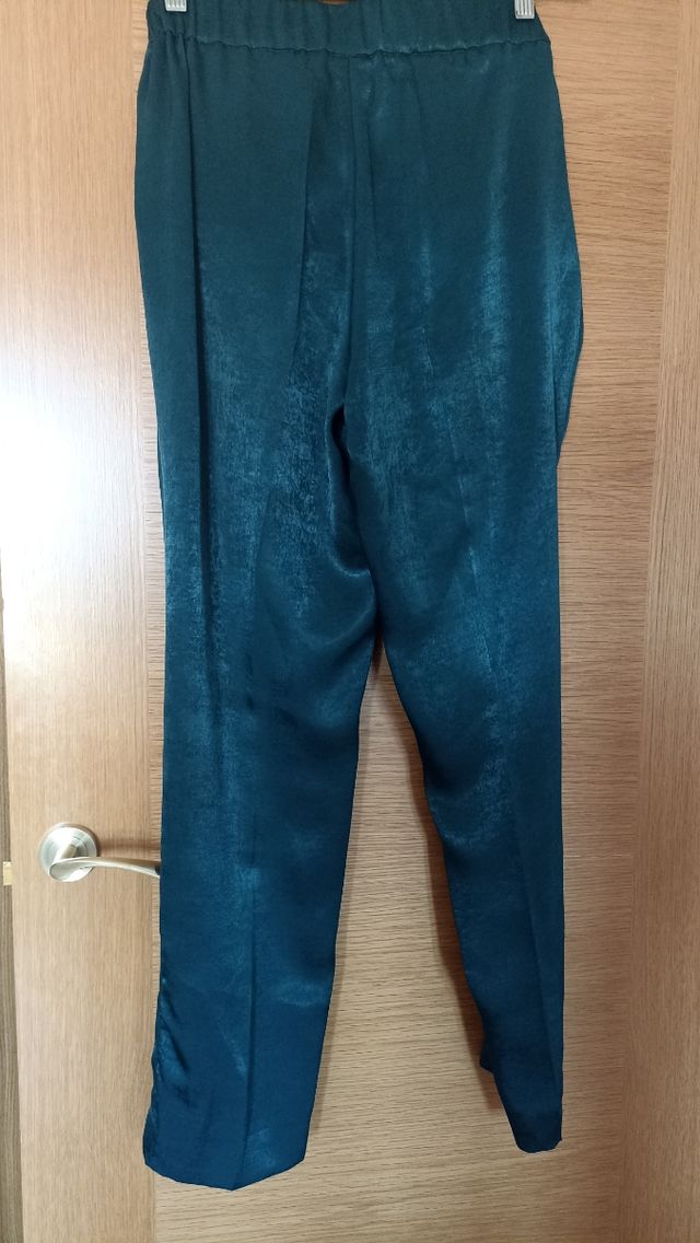 Pantalón verde de vestir