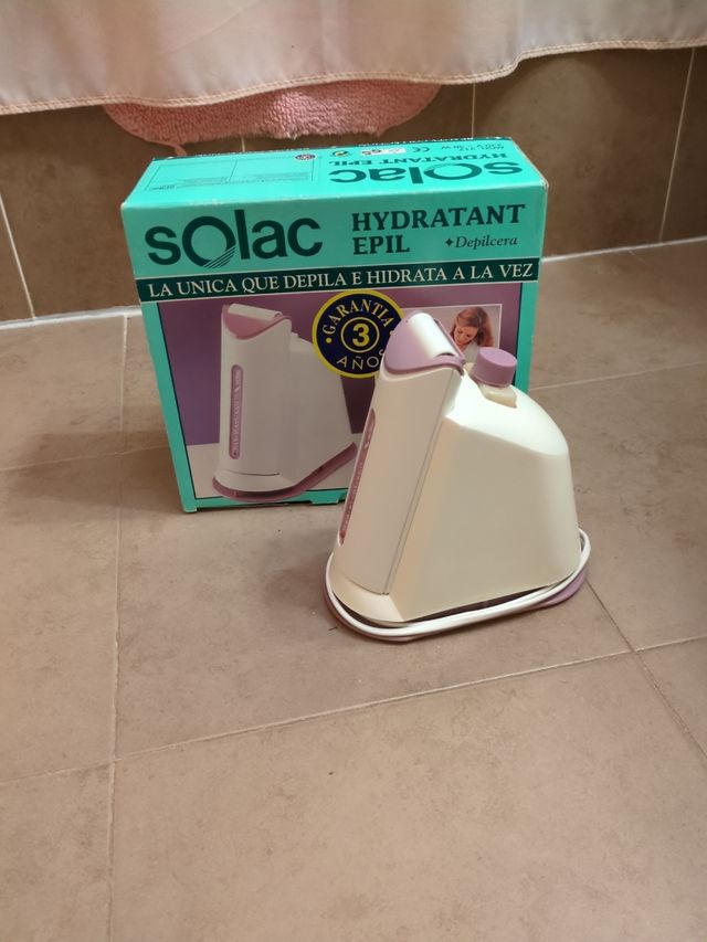 Depiladora Solac cera.