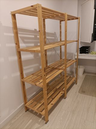 Estanteria Ikea madera