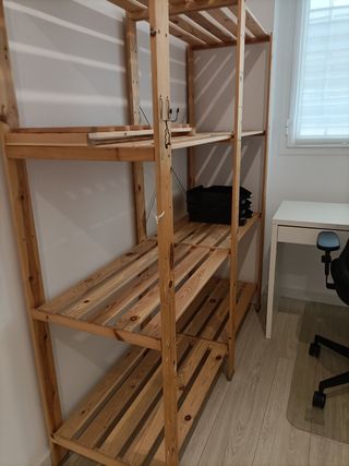Estanteria Ikea madera