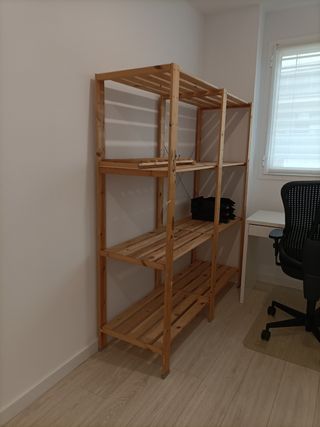 Estanteria Ikea madera