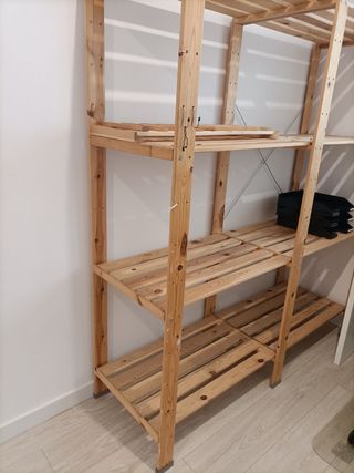 Estanteria Ikea madera