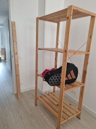 Estanteria Ikea madera