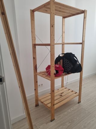 Estanteria Ikea madera