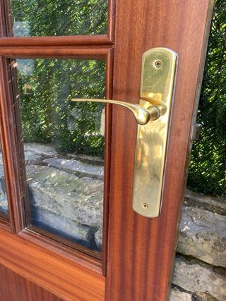 Puertas madera maciza- double puerta + puerta sola