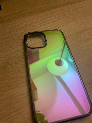 Funda iPhone 12 pro max
efecto arcoiris