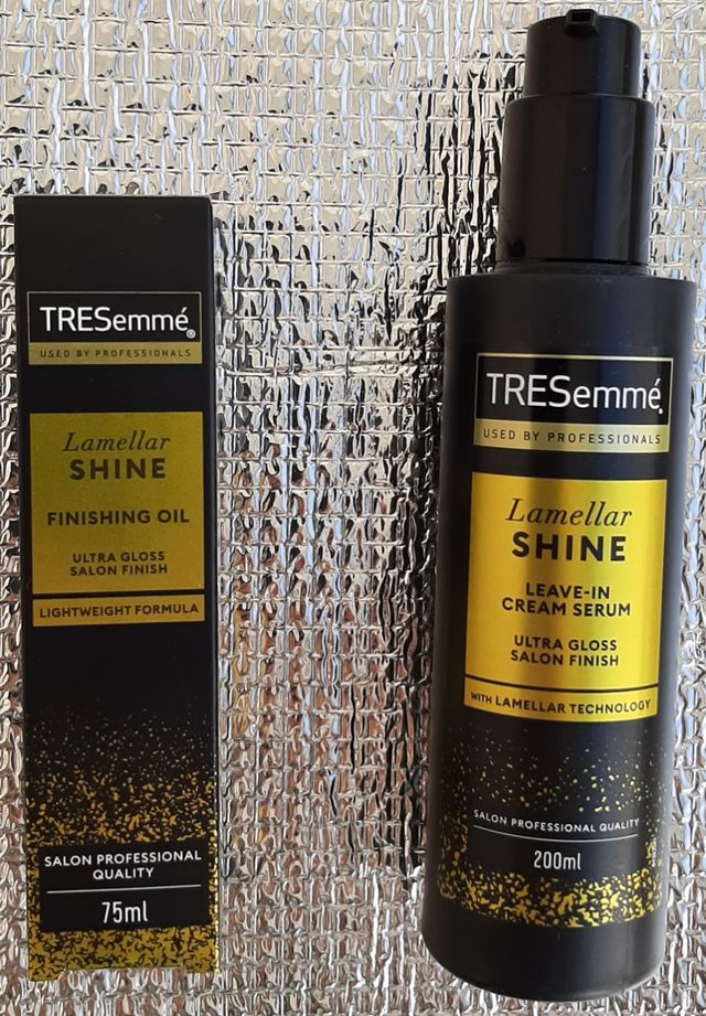 TRESemmé Lamellar Shine: Aceite y Serum