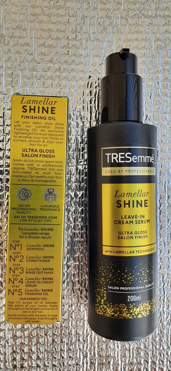 TRESemmé Lamellar Shine: Aceite y Serum