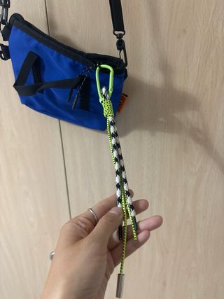 Bolso bandolera azul pequeño