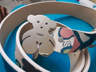 Cinturón Tous Osito - Beige Multicolor