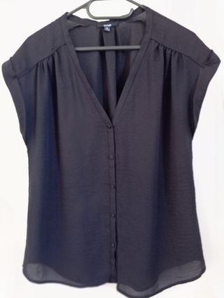 Blusa mujer azul oscuro