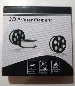 Filamento ABS Preto 1,75mm - 200g