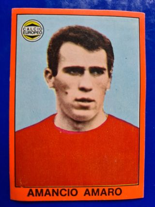 Cromo Amancio Amaro Panini 1967/1968