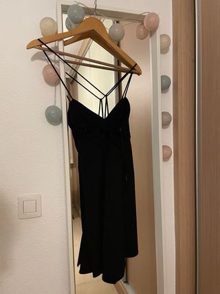 Vestido negro Zara - Talla S