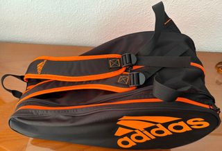 Paletero Adidas Negro/Naranja