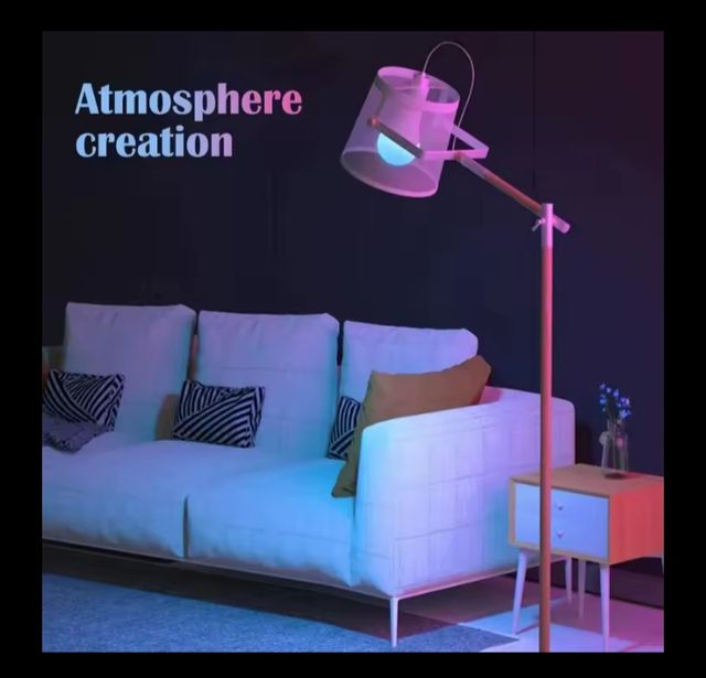 2 Lampadine LED - 16 colori. Con telecomando