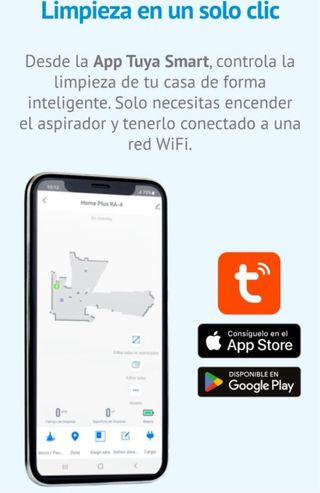 Robot aspirasor inteligente Robin - Modelo RA 4