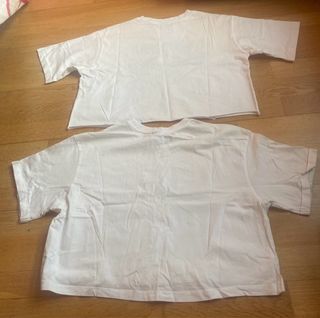 2 camisetas Bershka verano