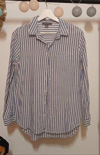 Camisa Primark rayas azul-blanco M