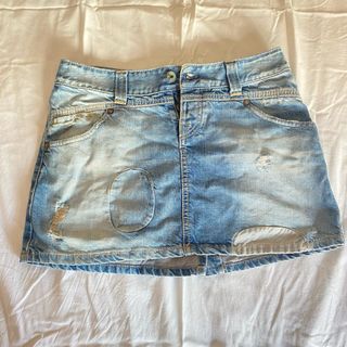 Mini gonna jeans vintage