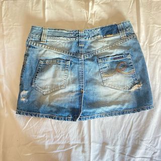 Mini gonna jeans vintage