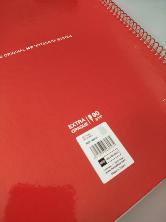 Pack de 3 libretas Miquelrius 90g 