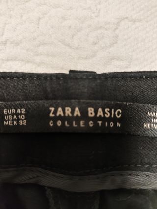 Pantalón chino Zara negro