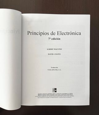Principios De Electronica, 7 Ed.