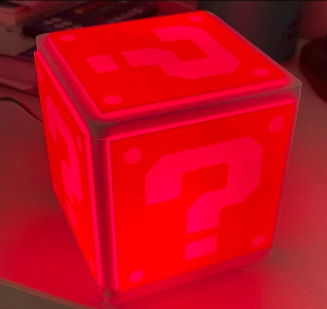 Luz LED Bloque ? Super Mario