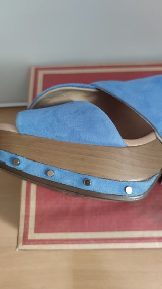 Sandalias Pedro Miralles Weekend - Azul - 40