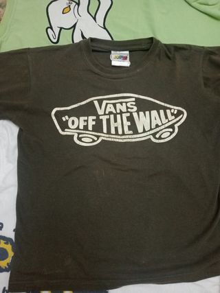 Camiseta Vans niño T.9/10