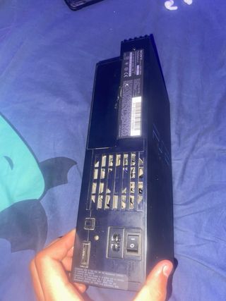 PS2 (PlayStation 2) negra