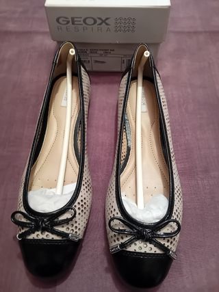 Manoletinas de piel