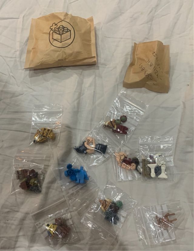 Minifiguras 75397 LEGO de Barcaza Velera de Jabba