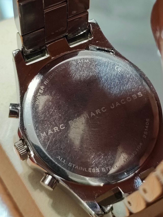 Reloj Marc by Marc Jacobs MBM3104 plateado