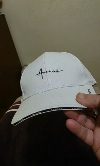 Gorra de. Beísbol Transpirable Blanca  Unisex