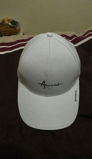 Gorra de. Beísbol Transpirable Blanca  Unisex