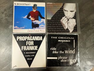 12 Vinilos Single Pop-Rock 80s