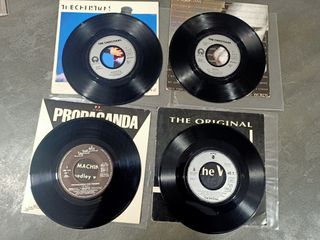 12 Vinilos Single Pop-Rock 80s