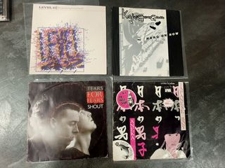 12 Vinilos Single Pop-Rock 80s