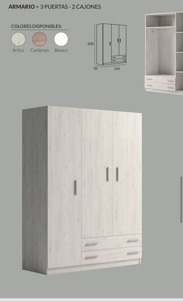 Armarios roperos NUEVOS
