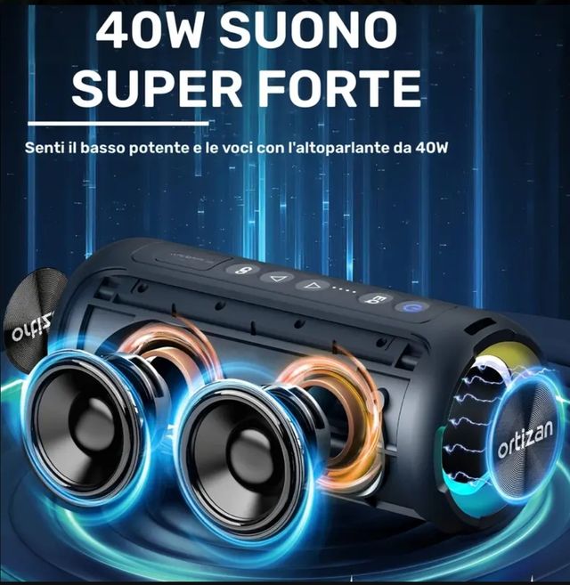 Altoparlante  Bluetooth potente nuova. 