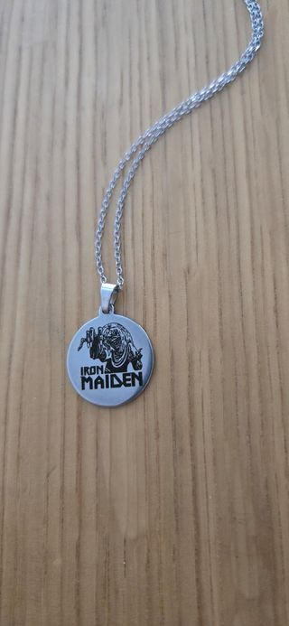 Colgante Iron Maiden - Plateado