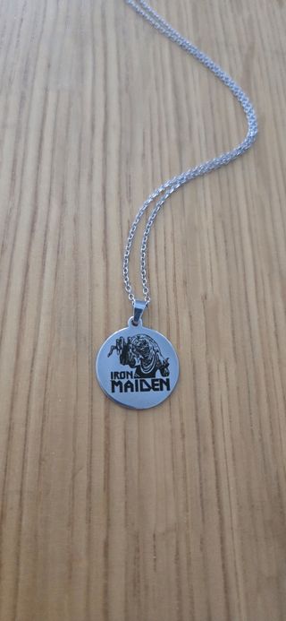 Colgante Iron Maiden - Plateado
