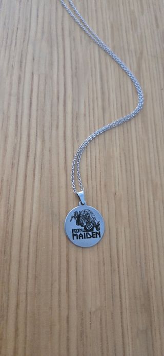 Colgante Iron Maiden - Plateado